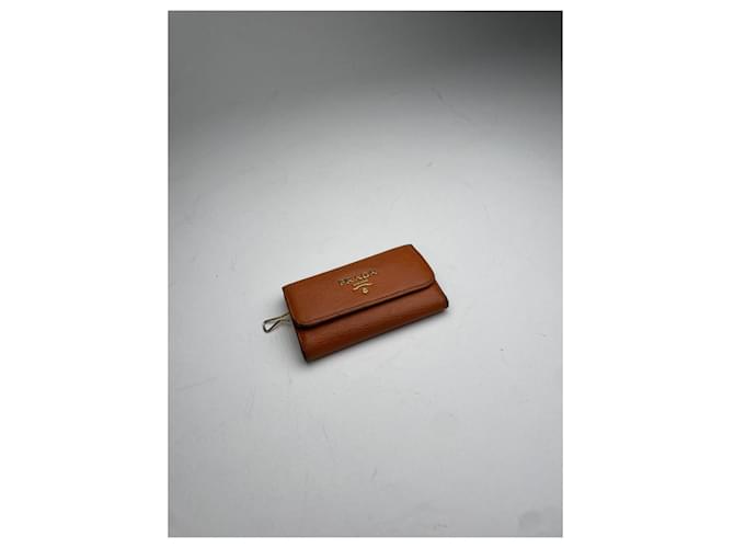 Prada orange Lederhandtasche - Ansicht 2