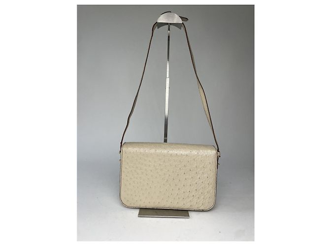 Borsa a mano in pelle beige Balenciaga City - vista 4