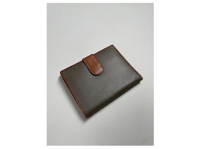 Dior 30 Montaigne Grey Leather Wallet - view 3