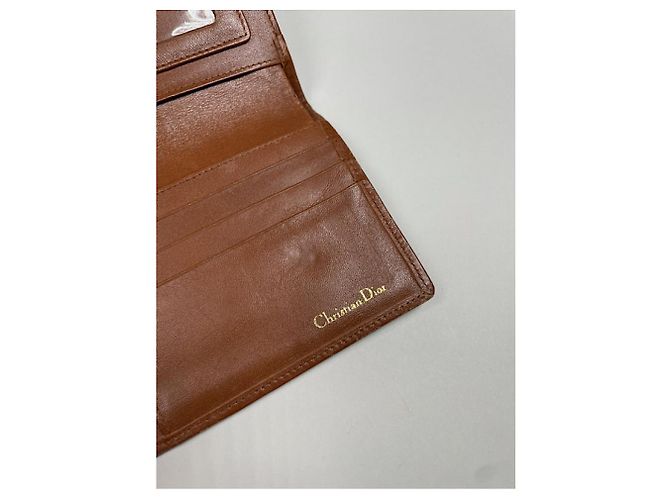 Dior 30 Montaigne Grey Leather Wallet - view 5