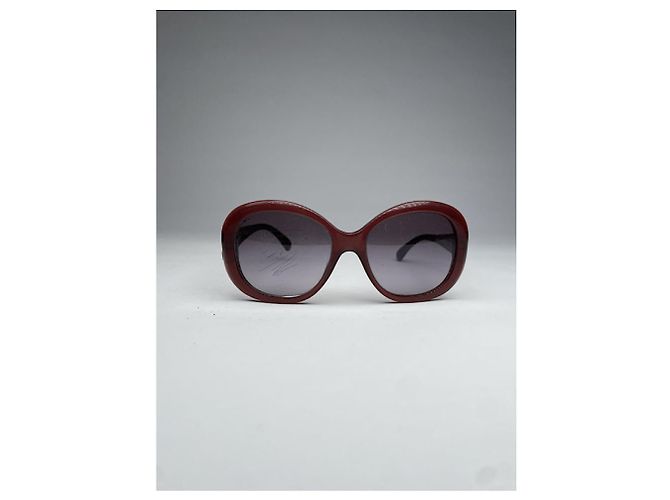 Timeless Occhiali da sole in plastica nera Chanel Nero - vista 2