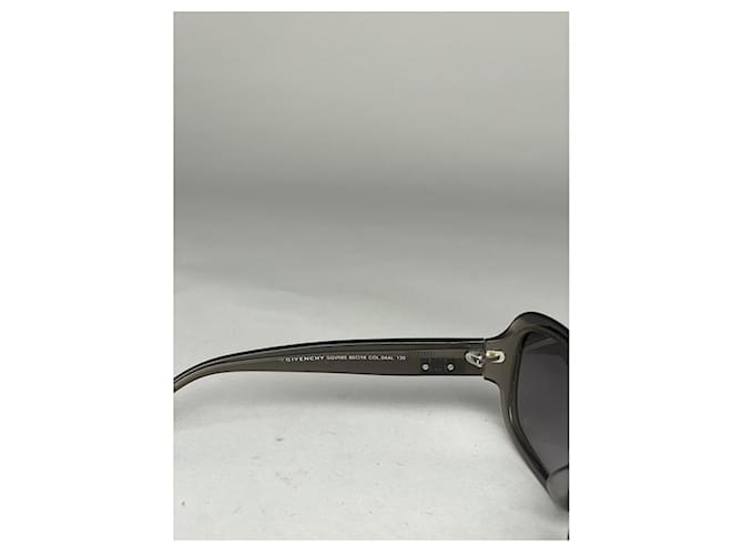 Occhiali da sole in plastica nera Givenchy Nero - vista 5
