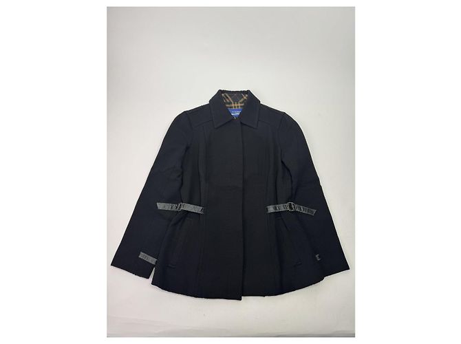 Abrigo trench de lana negra Sandringham de Burberry Negro - vista 4