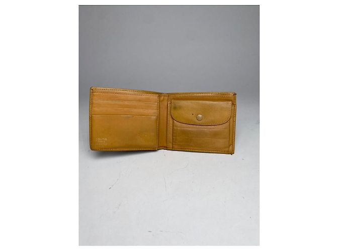Céline Celine Triomphe Vintage Brown Leather Wallet - view 2