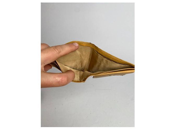 Céline Celine Triomphe Vintage Brown Leather Wallet - view 4