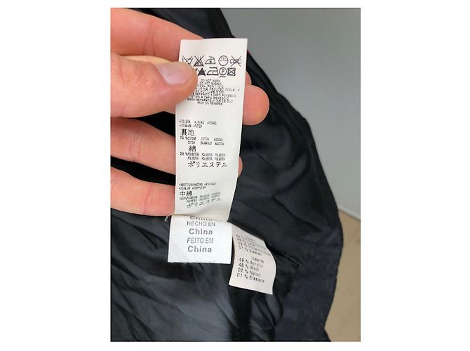 Moschino schwarze Polyesterjacke - Ansicht 3