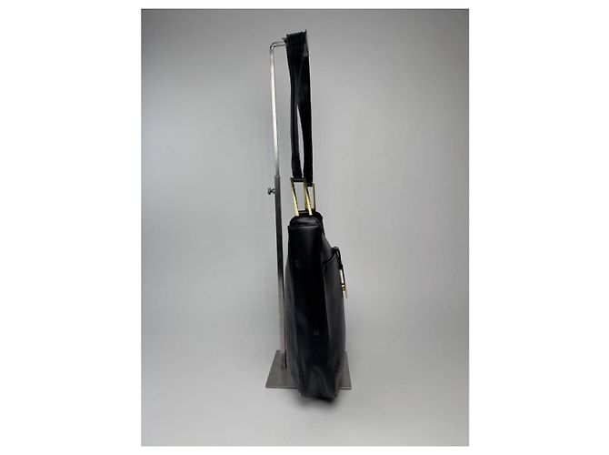 Bolsa de couro preto Givenchy 4G - vista 3