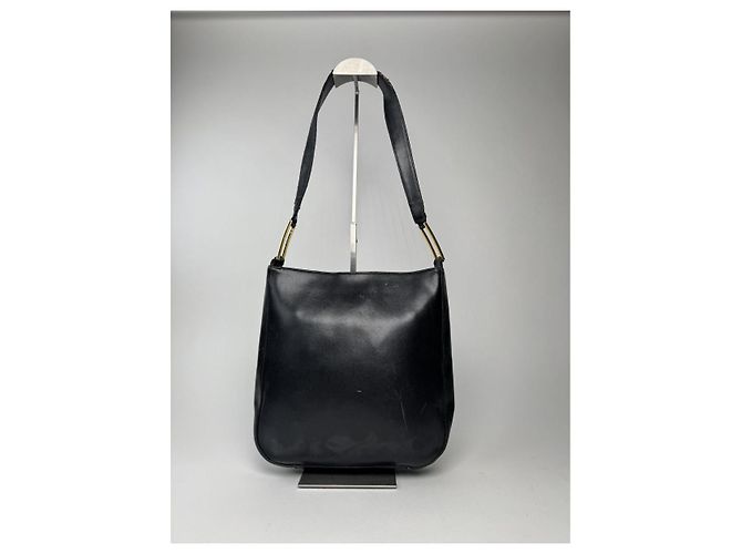 Bolsa de couro preto Givenchy 4G - vista 4