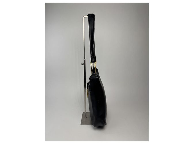 Bolsa de couro preto Givenchy 4G - vista 5