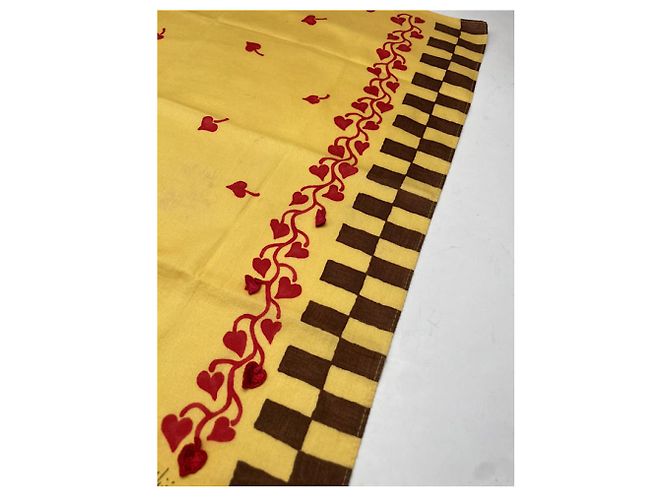 Sciarpa gialla Vivienne Westwood Giallo - vista 5