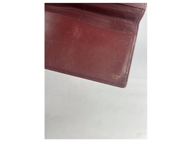 Cartier Bordeaux Lackleder Tasche - Ansicht 5