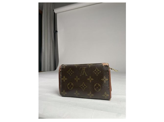 Louis Vuitton Flore braune Lederbörse - Ansicht 2