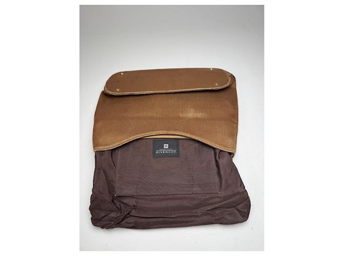 Bolso de mano de algodón marrón Givenchy 4G Castaño - vista 2