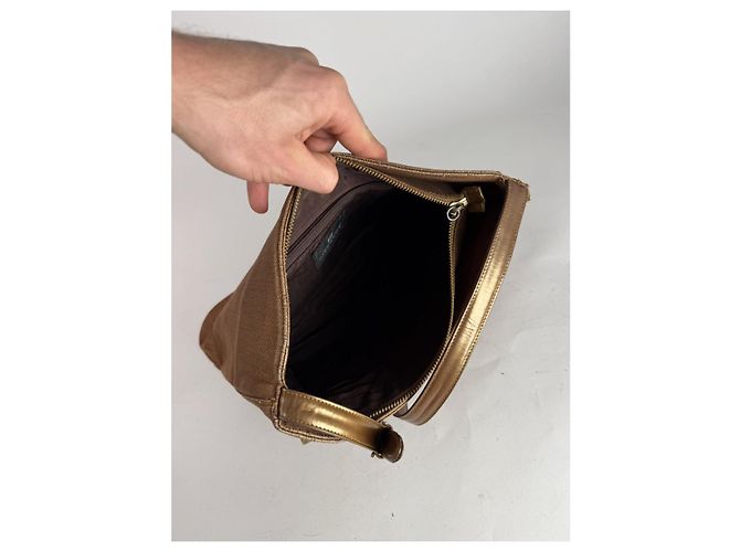 Bolso de mano de algodón marrón Givenchy 4G Castaño - vista 4