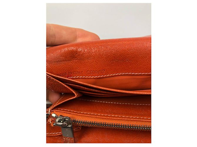 Céline Celine Orange Anderes Seidentuch - Ansicht 5