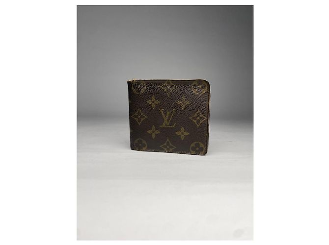 Borsa in pelle marrone Louis Vuitton - vista 2