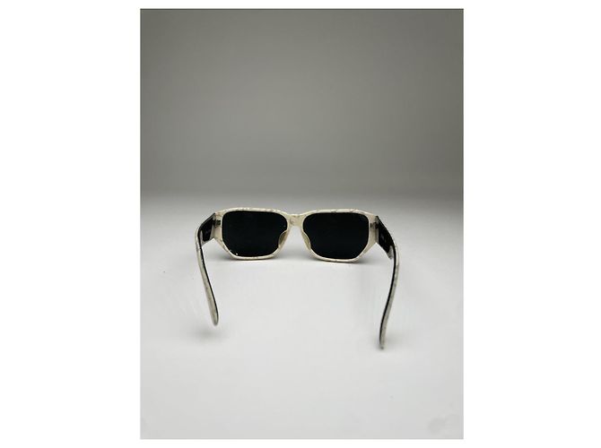 Céline Gafas de sol de plástico blanco Celine - vista 4