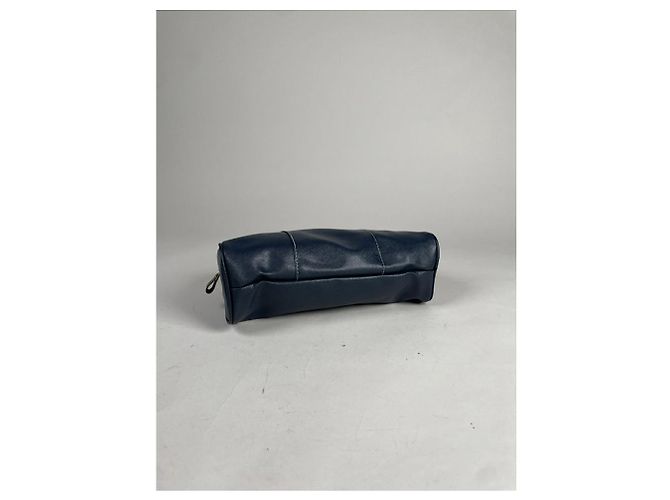 Clutch in pelle blu navy ROBERTA DI CAMERINO - vista 2