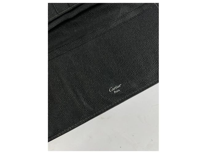 Borsa in pelle nera Cartier Nero - vista 4