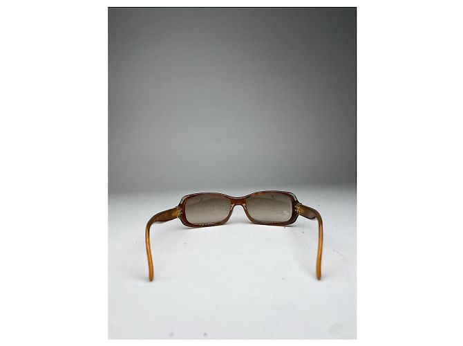 Timeless Gafas de sol de plástico marrón de Chanel Castaño - vista 5