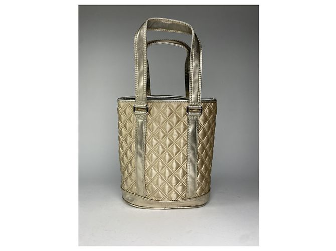 Borsa in pelle dorata Marc by Marc Jacobs D'oro - vista 3
