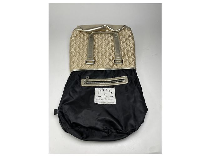Borsa in pelle dorata Marc by Marc Jacobs D'oro - vista 5