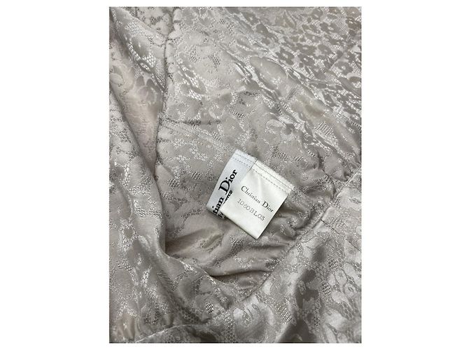 Dior J'adore Top in Seta Argento - vista 4