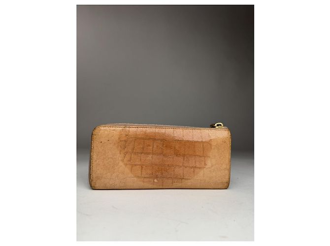 Cartera de cuero marrón Miu Miu Castaño - vista 2
