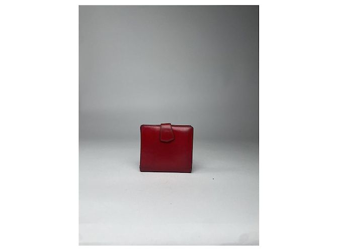 Cartera de cuero rojo Loewe Roja - vista 2