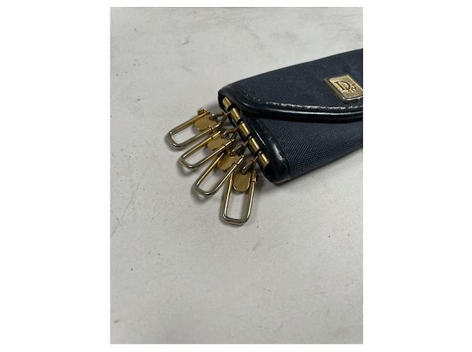 Dior Saddle Navy Leather Purse Navy blue - view 2