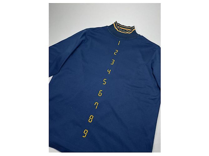 Christian Dior Dior Homme Blaue Baumwollstrickwaren & Sweatshirt - Ansicht 3