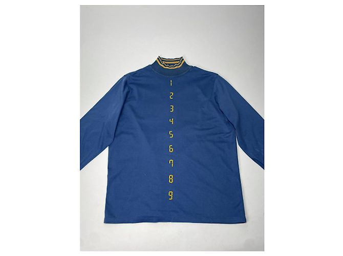 Christian Dior Dior Homme Blaue Baumwollstrickwaren & Sweatshirt - Ansicht 5
