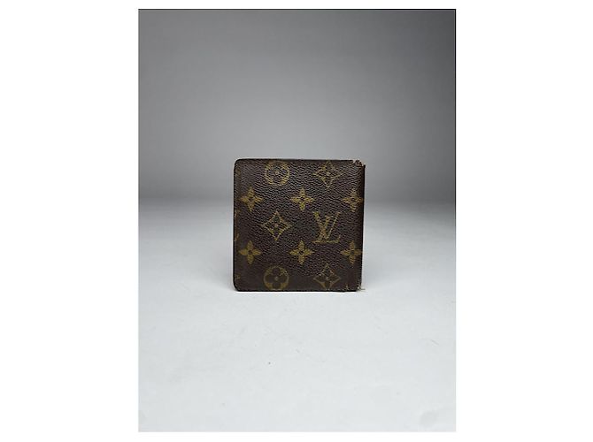 Borsa in pelle marrone Louis Vuitton - vista 3