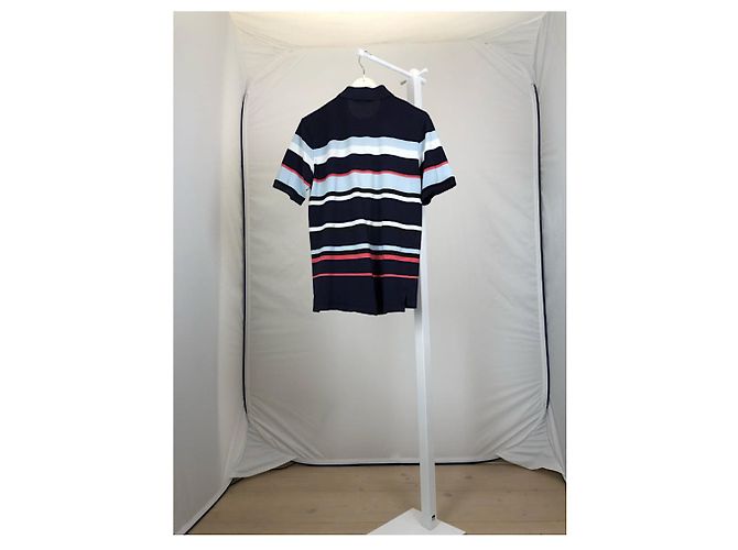 Polo de algodón negro Yves Saint Laurent - vista 2