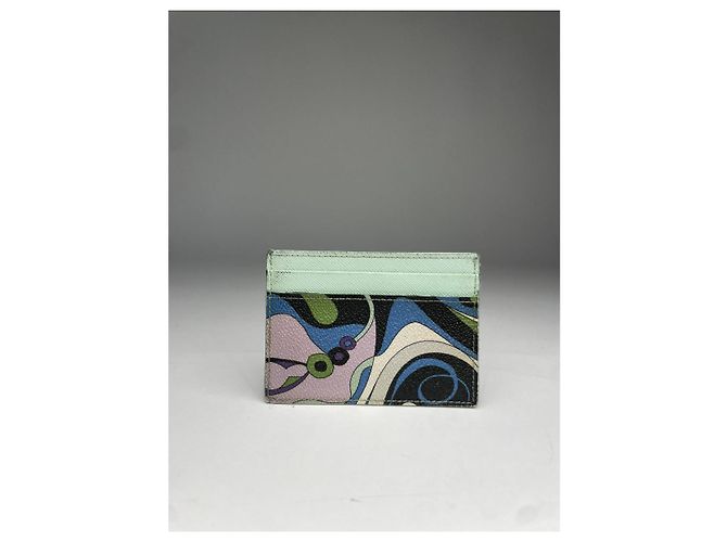 Emilio Pucci mehrfarbige Lederhandtasche Mehrfarben - Ansicht 2
