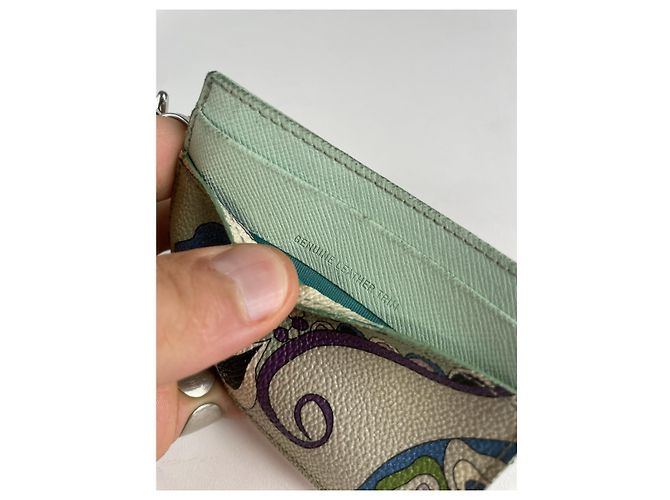 Emilio Pucci mehrfarbige Lederhandtasche Mehrfarben - Ansicht 4
