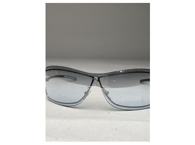Gucci Silberne Metallsonnenbrille - Ansicht 3