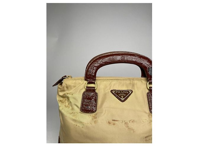 Prada Handtasche aus mehrfarbigem Polyester Mehrfarben - Ansicht 4