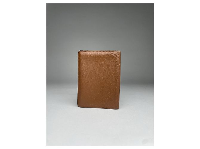 Borsa in pelle marrone Yves Saint Laurent - vista 3