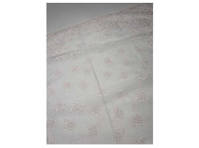 Céline Pañuelo de seda blanca Celine Blanco - vista 5