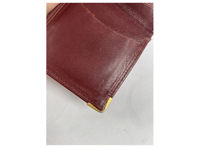 Cartier Bordeaux Lackleder Tasche - Ansicht 5