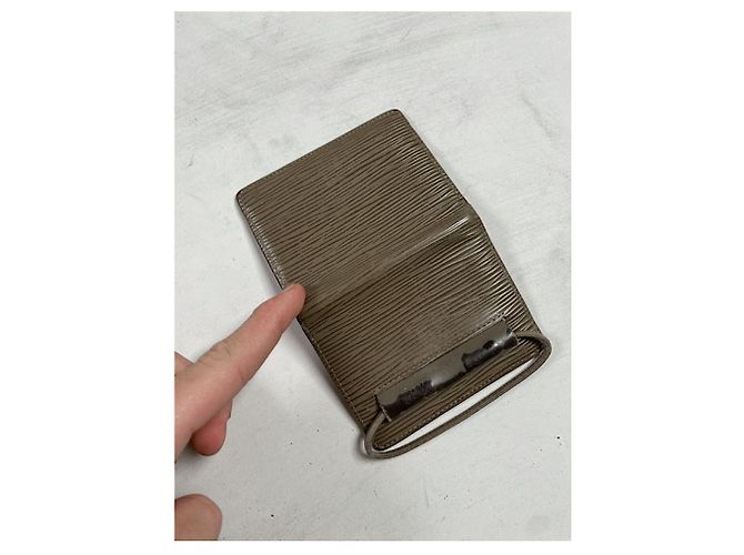 Louis Vuitton tägliche graue Lederhandtasche - Ansicht 4