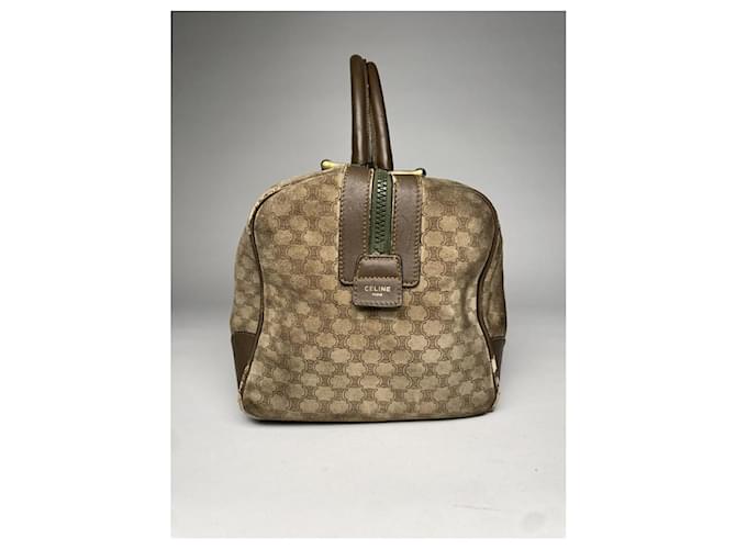 Céline Borsa a secchiello in pelle marrone Celine - vista 4