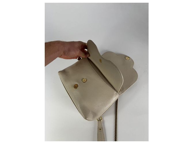 Chloé Beiger Lederhandtasche - Ansicht 4