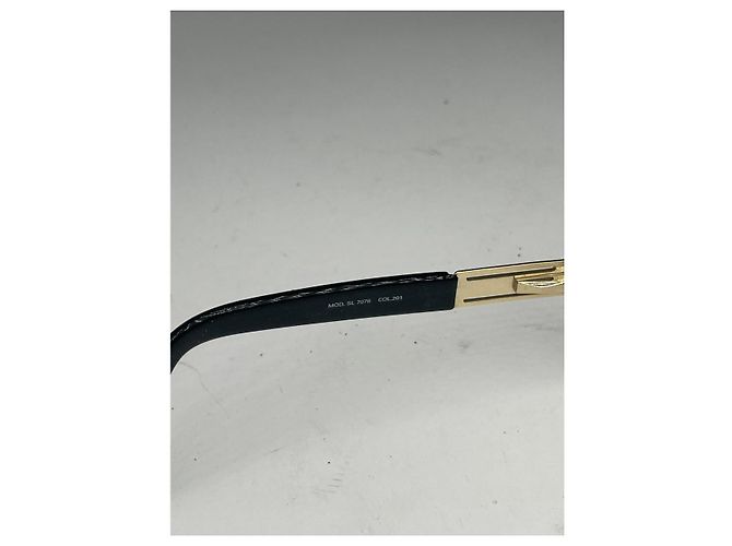 Fendi schwarze Metallsonnenbrille - Ansicht 2