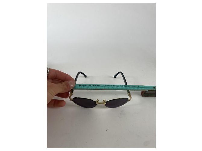Fendi schwarze Metallsonnenbrille - Ansicht 5