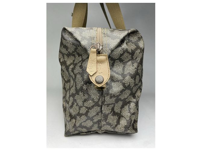 Borsa in pelle grigia Saint Laurent Grigio - vista 3