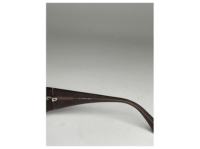 Givenchy schwarze Kunststoffsonnenbrille - Ansicht 2
