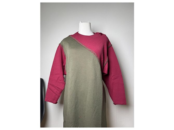 Dior lila Baumwoll - Elasthan Kleid - Ansicht 2