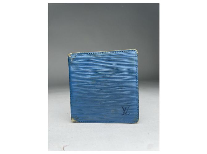 Borsa in pelle blu New Wave di Louis Vuitton - vista 4